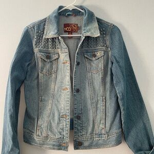 Hollister Studded Jean Jacket
